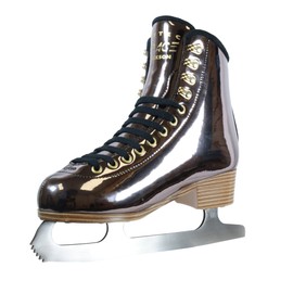 Jackson Softec Mirage Gunmetal Womens/Girls Ice Figure Skates - Womens Size 7.0