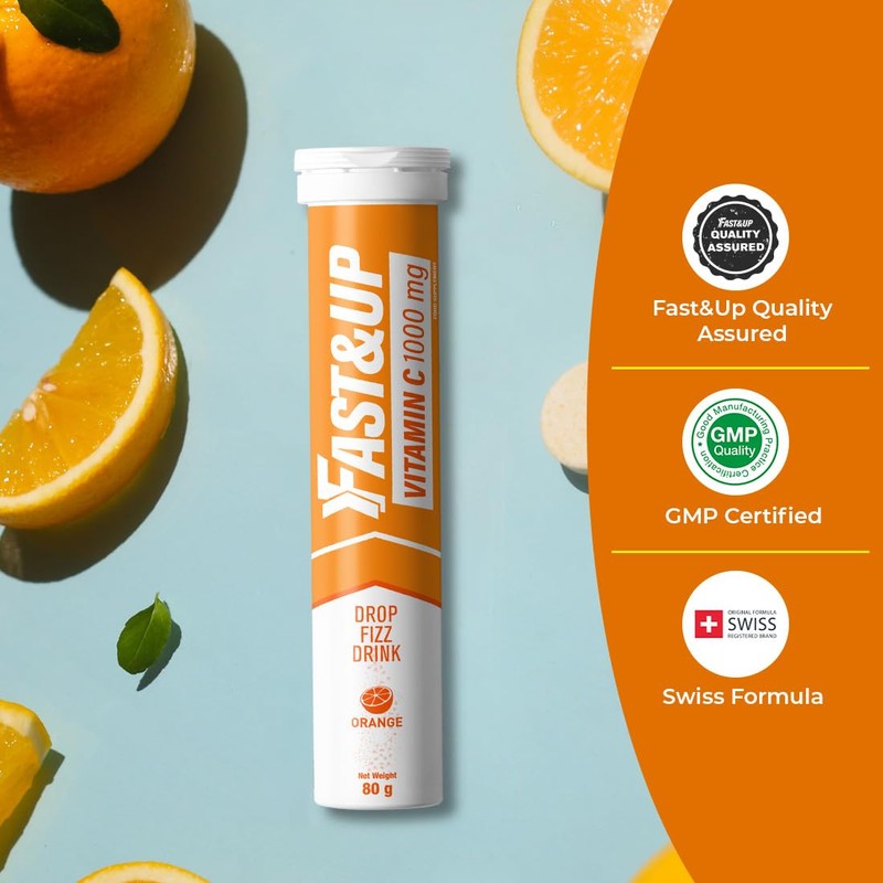 Fast&Up Vitamin C 1000 mg - High Strength - 80