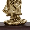 Jorvina / Divino Niño Dorado con Base de Madera