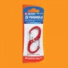 Ultra-light fashion accessory S-shaped carabiner Accessory ring 2ea