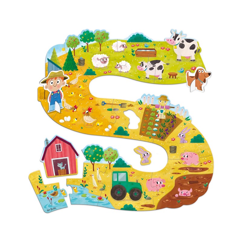 Goula 53176 Wooden Puzzle, Multi-Colour