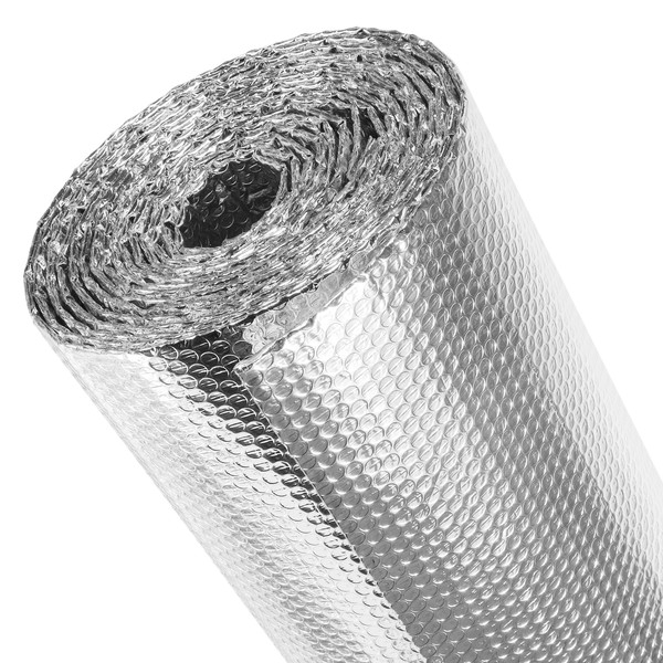 fowong Reflective Window Insulation Roll, 36" x 10 Ft Window