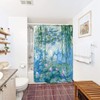 Shower Curtain Water Lilies by Claude Monet Oil Paintings Flowers,