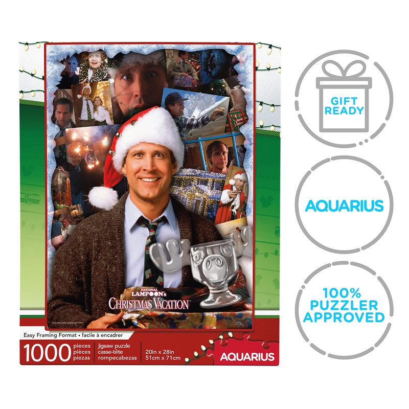 Aquarius Christmas Vacation 1000 Piece Jigsaw Puzzle