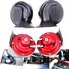 12V 110db Loud Snail Air Horn Dual Tone Universal for