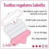 Lubella 3 Regulares 3 Nocturnas 1 Bolsita Toalla Ecológica