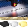 Therwen - 30 placas de identificación con grabado láser de