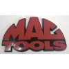 MAC TOOLS / SNAP-ON TOOLS BOX EMBLEM REPLACEMENT LARGE RED