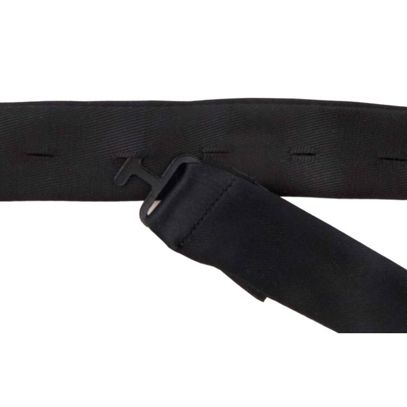 Pre-tied self-tie satin royale double in plain - bow tie
