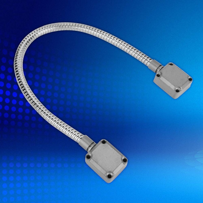 Stainless Steel Cable Sleeve 8mm/0.31in Flexible Armored Door Loop Wire