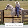 Powerfields Two-Way Lockable Livestock Gate Latch for Farms, Pet Cages,