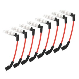 Aoerzn 8Pcs High Performance Spark Plug Ignition Wires, Premium Set, Fits for 2000-2021 Chevy Suburban Silverado Yukon Tahoe Avalanche GMC Sierra V8, Replaces# 48322, 48322R, M8-48322, 7831, 2000208