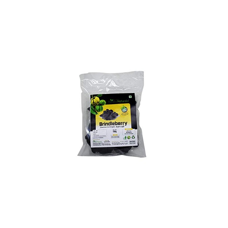 Kerala Naturals Malabar Tamarind Gambooge Garcinia - 100 gms