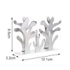 Stainless Steel Napkin Holder Silver Plants Shape Serviette Holder Modern