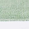 Homescapes Semi-Circular Bath Mat, Sage Green, Premium Bath Mat 50