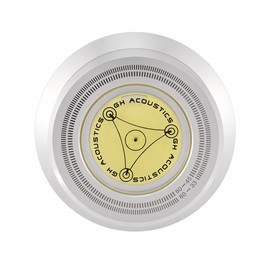 60Hz Turntable Disc Record Stabilizer Clamp with Bubble Level for LP Vinyl Record Player Silver