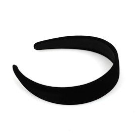 LUYING Velour Ribbon Black Velour Hair Accessories PC Hair Band Headband Hair Hoop
