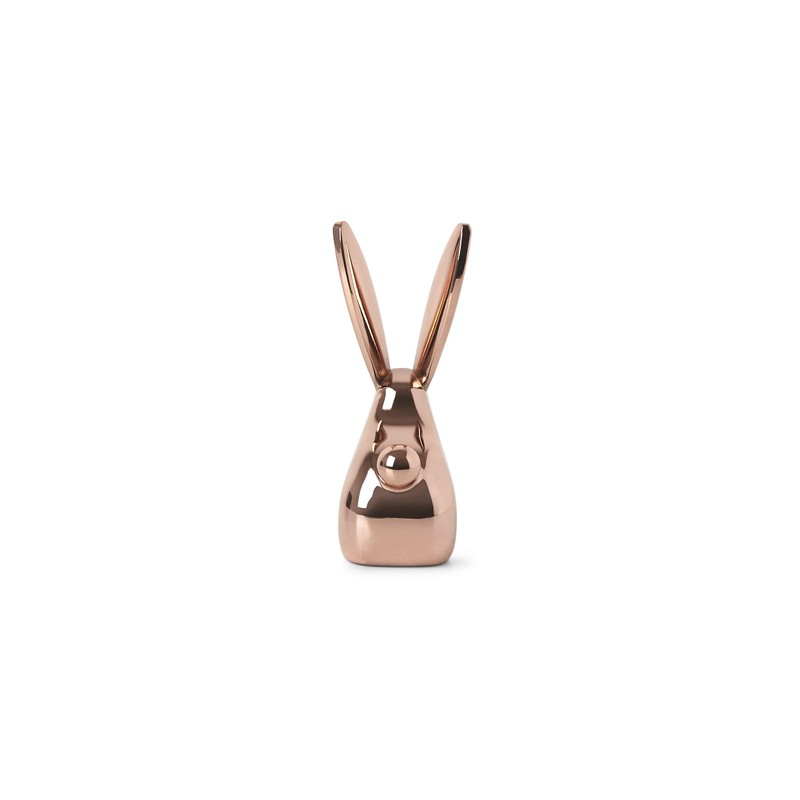 Umbra Anigram Bunny Ring Holder, Copper Plated Bunny Ring Holders