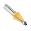 15 Degree Chamfer and Edge Milling Cutter with 1/4 1/2