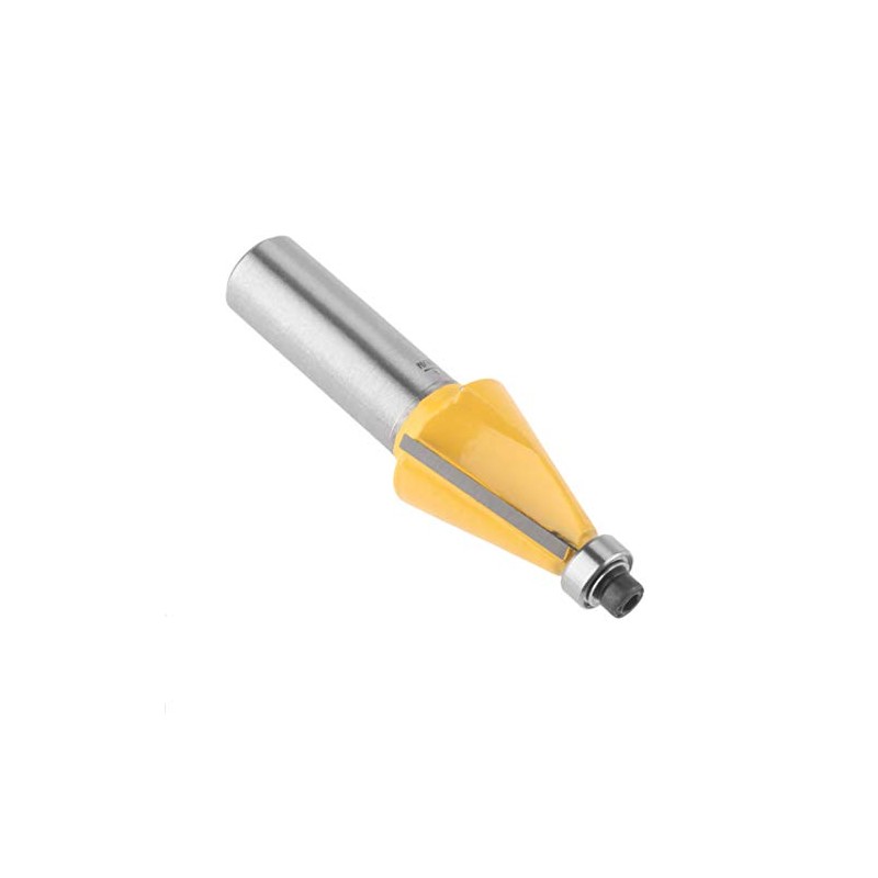 15 Degree Chamfer and Edge Milling Cutter with 1/4 1/2