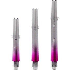 L-Style L-Shaft Lock Straight Twotone Black Clear Pink Display Length 190