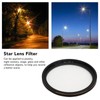 Adjustable Starburst Filter Thin HD Coating Camera Starlight Filter for