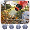 Fennoral Car Drying Nozzle with Red Soft Tip Cover for