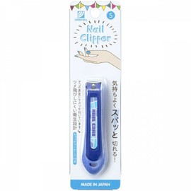 NAIL CLIPPER NC-121 Soft Touch Filler, Small, Blue