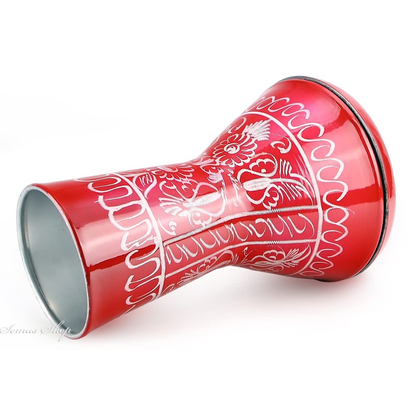 Oriental Children's Darbuka Drum Percussion Cast Aluminium Hand Engraved /