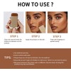 Foundation Stick Beauty Balm Serum Boosted Skin Tint,Solid Tinted Moisturizing
