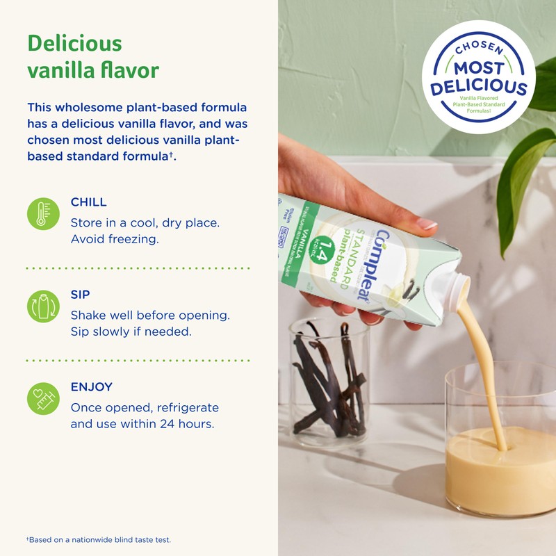 Nestle Compleat Standard 1.4 Cal Oral Supplement Vanilla 8.45 oz