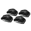 Eufab Bike Rack Tie Down Straps Black 12027