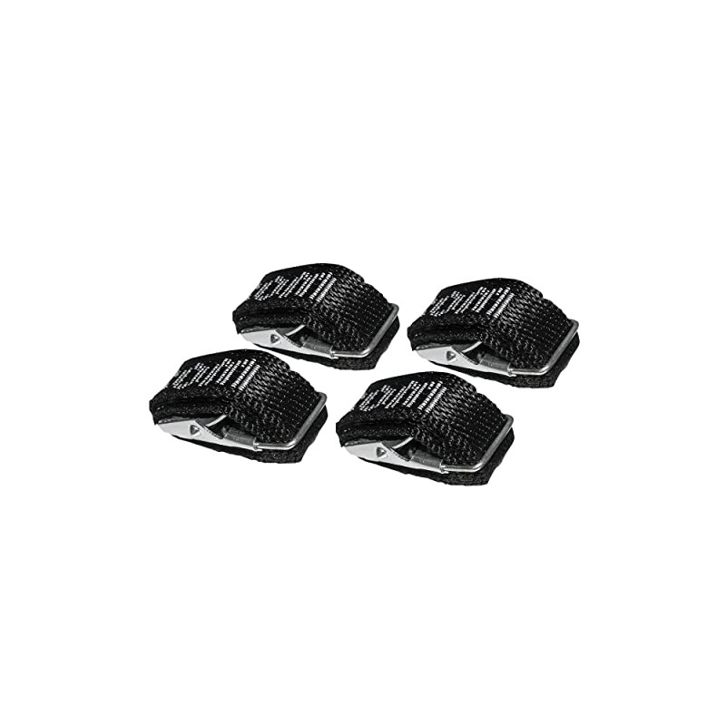 Eufab Bike Rack Tie Down Straps Black 12027