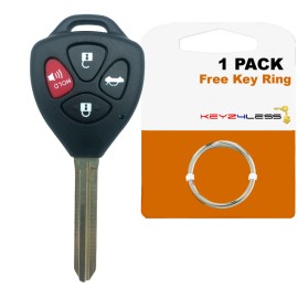 Keyz4less 2007 2008 2009 2010  TOYOTA CAMRY REMOTE HEAD KEY FOB HYQ12BBY 89070-06232
