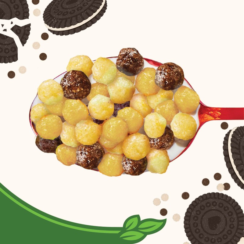 Cascadian Farm Organic Mini Cookies 'n' Crème, Gluten Free Cereal,