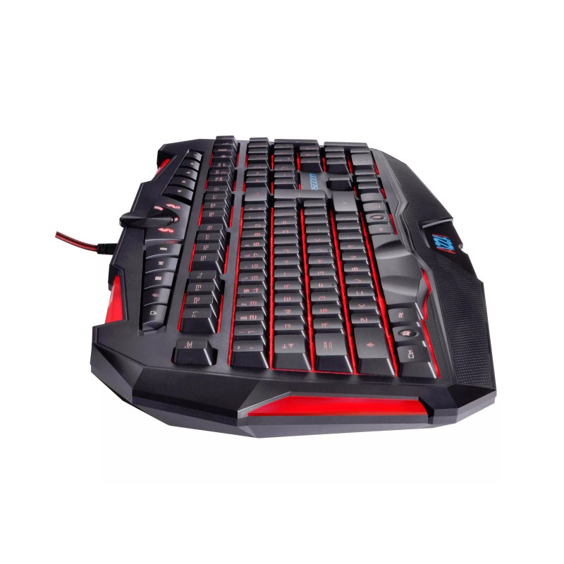 Azza NEW AZZA Poseidon PC Gaming Keyboard w/ Adj. RED