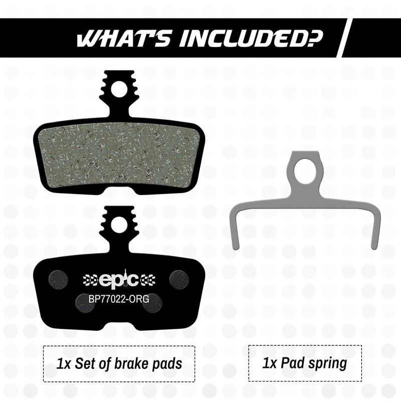 epic Disc Brake Pads for SRAM DB8, Code, Code Stealth,