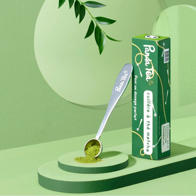 Panda Tea Teaspoon, 1 g tin, stainless steel 18/10, premium