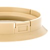 LST 4x Zentrier Ringe Grau-Beige für Alufelgen Radnabe Ø 57,1