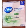 Dial Bar Soap Antibacterial & Sensitive Aloe 16 Bars