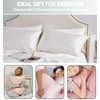 Satin Pillow Cases 2 Pack, GVTECH Pillowcase for Hair and