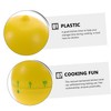KICHOUSE Mechanical Lemon Shape Timer Easy to Use Countdown Timer