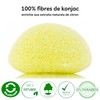 Sun & Sia Terry Konjac 100% Natural Lemon