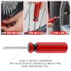 CHUSYYRAY Luminous Tire Valve Cap Stem Lights Glow in the
