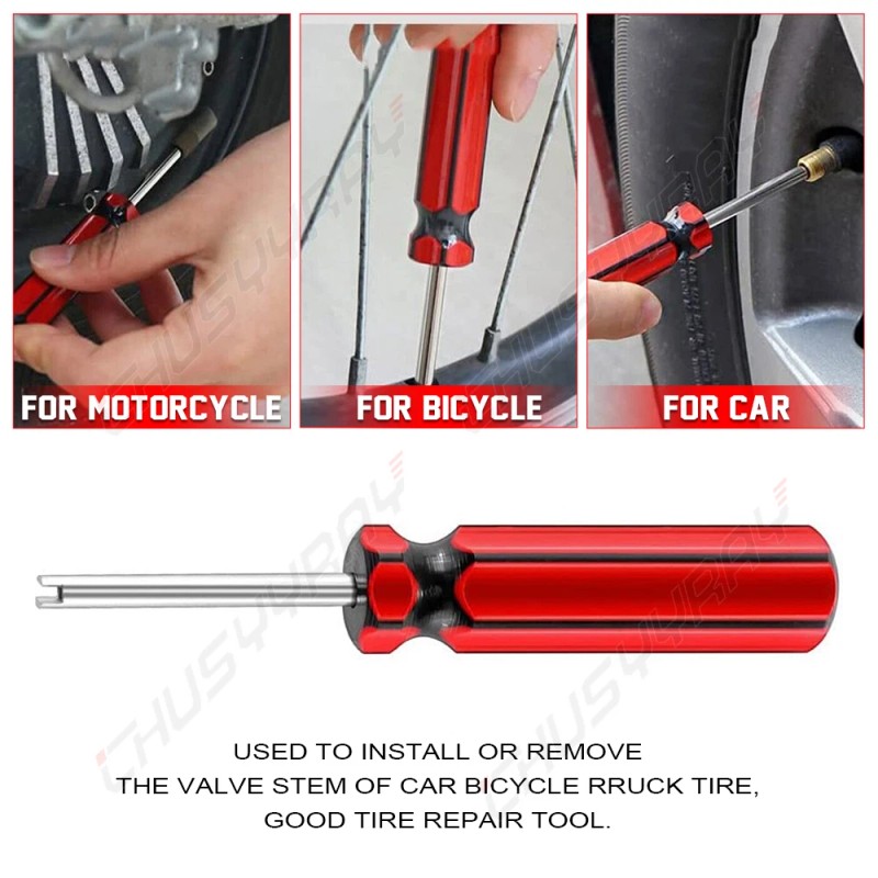 CHUSYYRAY Luminous Tire Valve Cap Stem Lights Glow in the