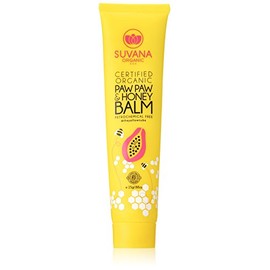 Bálsamo orgánico certificado de pata y miel de 0.88 onzas por Suvana Beauty