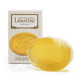 LEMAITRE Glycerin Soap - 1 Pack Vegan Traditional Transparent Bar, Gentle Cleanse, Vegan Bar, Cruelty-Free, Fragrances & Skin care for Women, Men.