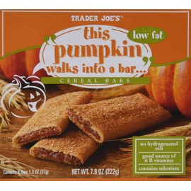 Trader Joe's This Pumpkin Walks Into a Cereal Bars, (4 Boxes)