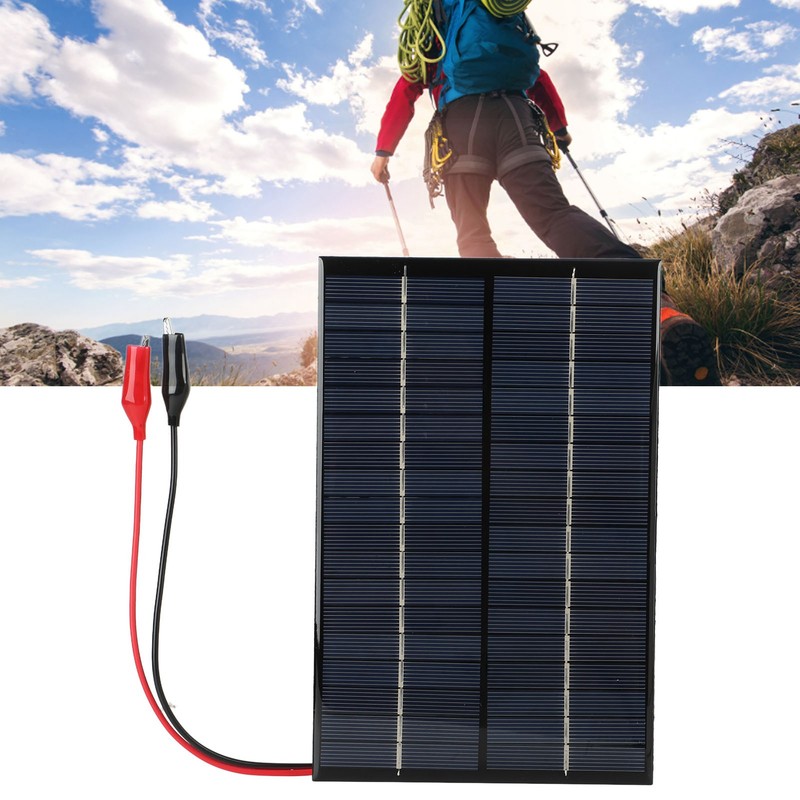 4.2W 18V Solar Panel High Conversion Rate Polysilicon Portable Solar