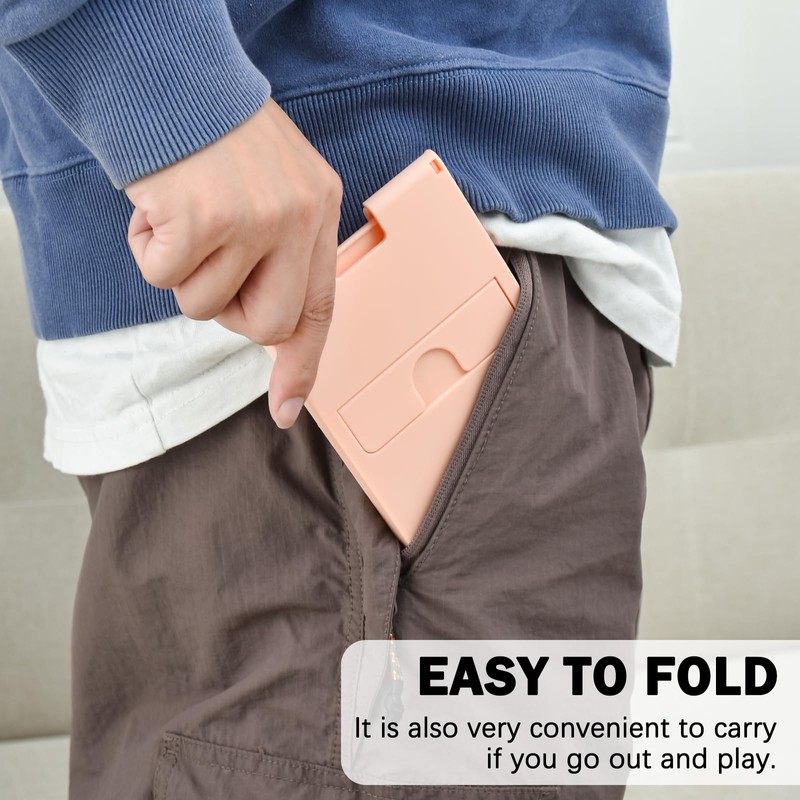 DLseego Stand for Switch OLED/Switch Lite/Switch,Adjustable Anti-slip Switch Playstand Foldable